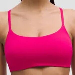 Lululemon Bright Pink Sports Bra